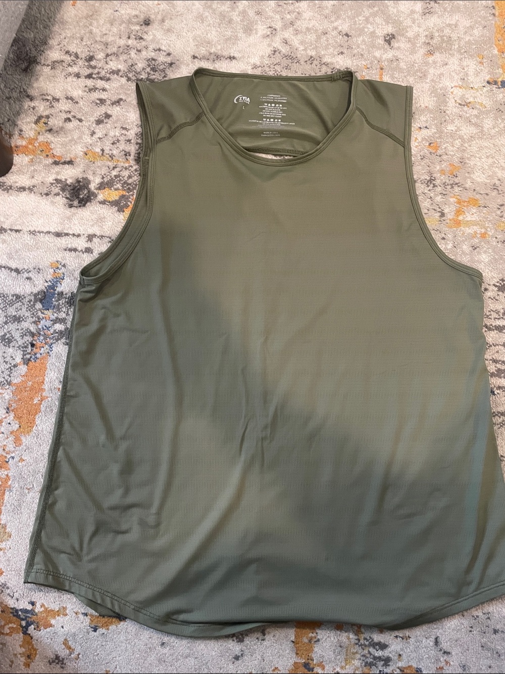 ZYIA Women’s Sleeveless Performance Tank - Olive
